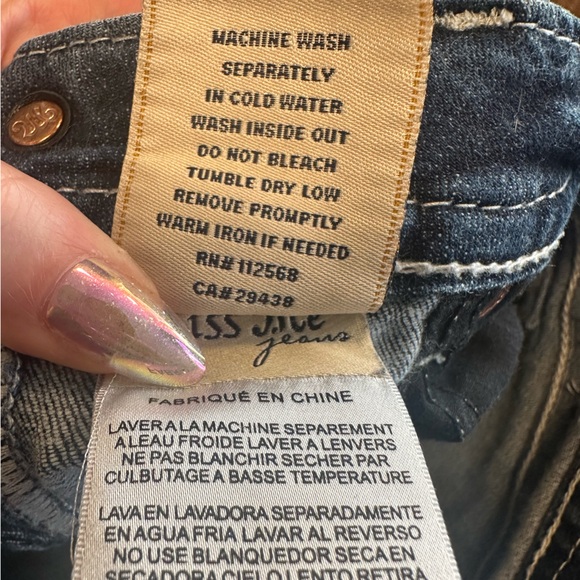 Miss Me Women's Embellished Denim Jeans - Picture 10 of 10